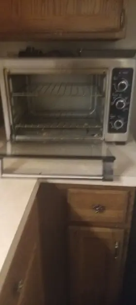 MC38ADO TOASTER Oven Bake Broil Convection Rotisserie Skewers #2