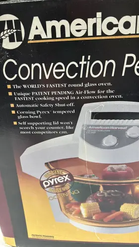 200T AMERICAN HARVEST Convection Oven Box #2