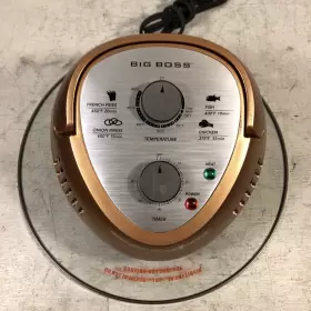 8605 BIG BOSS Oil Fryer Glass Lid Fan Heater Mod #2