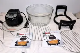 CKY-20JD BIG BOSS Digital Rapid Wave Oven Conduction Infrared