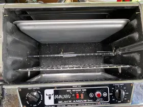 00808 BLACK ANGUS Malibu King Table Top Oven #2