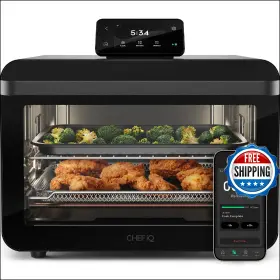 B0FH5VJ8D2 CHEF IQ Minioven Smart Toaster Oven Air Fryer