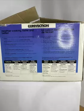 AF-209 DECOSONIC Convection Oven Roaster Manual Box Receipt #2