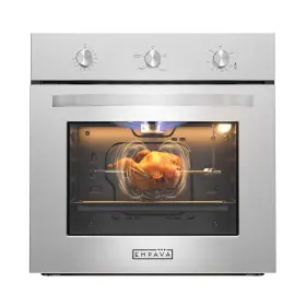 EMPV-24WO08 EMPAVA Convection Single Gas Wall Oven Steel