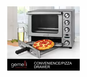 TP09M1SSDRM GEMELLI HOME Oven Convection Rotisserie Conveni #3