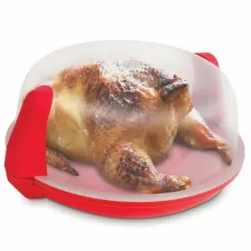 017874010332 HANDY GOURMET Microwave Turbo Cooker Dinner Bpa #2