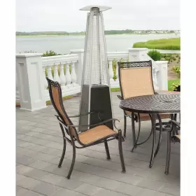 HAN101BLK HANOVER Ceramic Propane Patio Heater #2