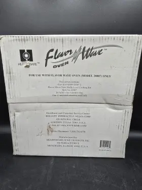 22007 HEARTHWARE FLAVORWAVE Oven Level Cooking Extender Ring