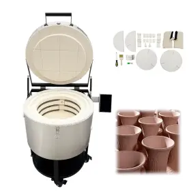 056398MAI INTSUPERMAI Automatic Ceramic Kiln Round High Oven