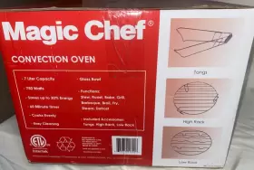 MCSGCO7W MAGIC CHEF Gallon Convection Oven Box Watts #3