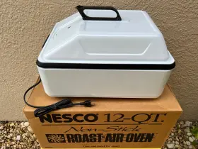 4142 NESCO Turbo Convection Roaster Oven Bake Broil Dehydrate