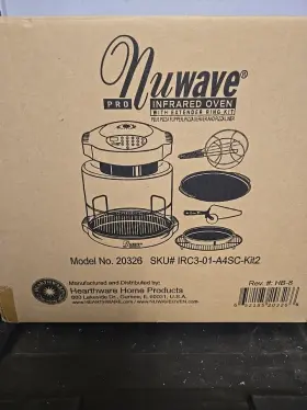 20236 NUWAVE Box Infrared Oven Pro Digital Control Cooking