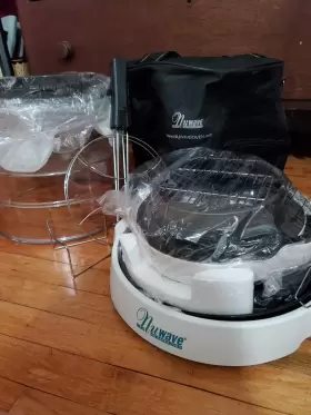 20344 NUWAVE Oven Pro Infrared Bag Pizza Racks Pans Rings Kit #2