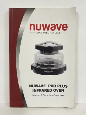 20605-20610 NUWAVE Pro Infrared Oven Manual Cookbook Cooking