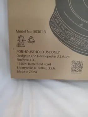 30301 NUWAVE Box Prescision Pro Induction Cooktop #3