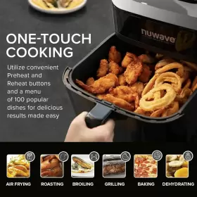 652185900547 NUWAVE Brio Air Fryer Family Up #3