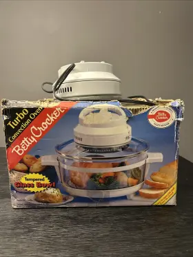 BCF747M BETTY Crocker Turbo Convection Oven Glass Air