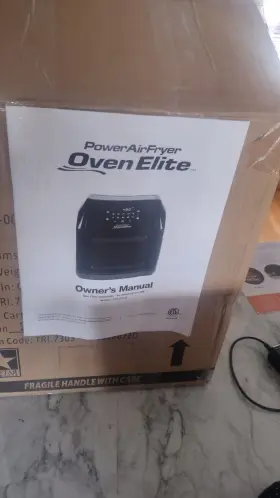 TXG-DT10L POWER AIR-FRYER Werairfryer Oven Elite