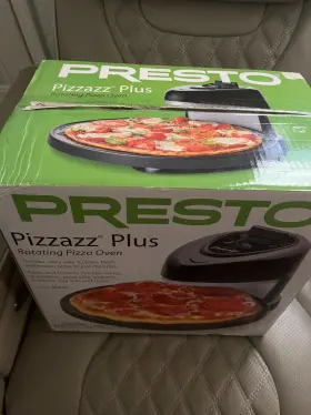 03432 PRESTO Pizzazz Rotating Pizza Oven