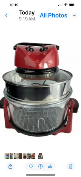 RIGO0010 ROBERT IRVING Halogen Cooker