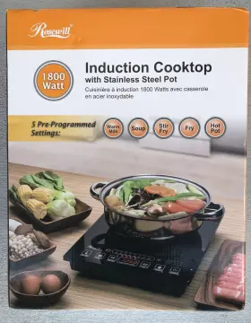 RHAI-15001 ROSEWILL Programmed Induction Cooker Cooktop #2