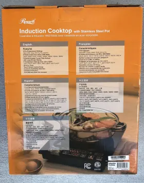 RHAI-15001 ROSEWILL Programmed Induction Cooker Cooktop #3