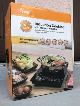 RHAI-15001 ROSEWILL Programmed Induction Cooker Cooktop