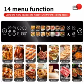 SD-D10014-SIL SEEDEM Seedeem Air Fryer Countertop Convection #2