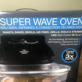 080313082177 SHARPER IMAGE Wave Oven Infrared Convection #2