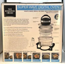 080313082467 SHARPER IMAGE Wave Oven Infrared Convection #2