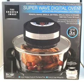 080313082467 SHARPER IMAGE Wave Oven Infrared Convection