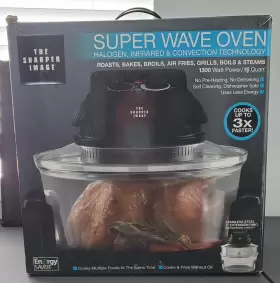 8217B SHARPER IMAGE Wave Infrared Convection Oven Box