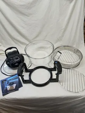 8217BCW SHARPER IMAGE Wave Oven Halogen Infrared Air Fryer #2