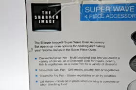 8335AB SHARPER IMAGE Wave Oven Set #3