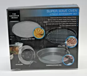 8335AB SHARPER IMAGE Wave Oven Set