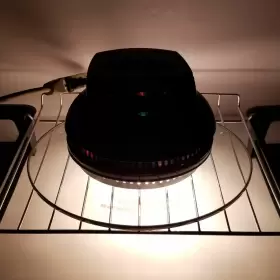 WK-2213 SHARPER IMAGE Wave Oven Heating-element Top Motor #2