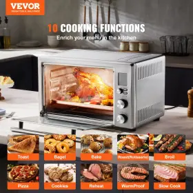 840349961057 VEVOR Countertop Convection Oven Toaster Baker