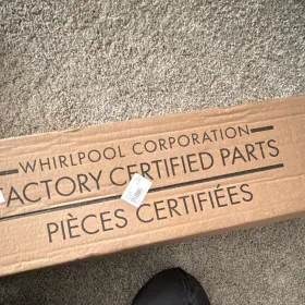 W10861740 WHIRLPOOL Dishwasher Control Panel Glossy