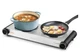 Cusimax Electric Hob CMIP-C180 1800w Infrared Cooktop Ceramic Double Burner