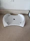Thane Flavor Wave Deluxe Oven MHO1200 Replacement Part White Plastic Bottom Base