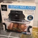 The Sharper Image SUPER WAVE 1300 Watt 16qt Halogen Infrared Convection Oven