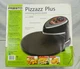 NEW PRESTO PIZZAZZ PLUS ROTATING PIZZA OVEN 03430 BLACK BAKES OTHER FROZEN ITEMS