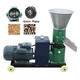 TECHTONGDA 2 Roller 6mm Animal Feed Pellet Mill Machine Feed Pelletizer 3KW 220V