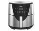 Bella 90088 5.3 qt. Stainless Steel Digital Air Fryer - Silver