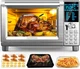 Nuwave Bravo Air Fryer Toaster Smart Oven, 12-in-1 Countertop Convection, 30-...