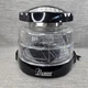 NuWave Pro Infrared Oven Model #20356 Clear Dome And Racks Black Works