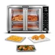 Gourmia French Door Air Fryer &ndash; 25 Qt Large 25 Quart, Stainless Steel