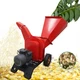TECHTONGDA 220V 5.1x7.1inch Hand Pushed Wood Crusher Wood Chipper/Shredder