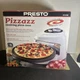 Presto Pizzazz Rotating Pizza Oven White Model 03430 Tested & Working