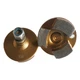 TECHTONGDA 3 Pcs 220V Hand-push Concrete Floor Grinder Diamond Grinding Head